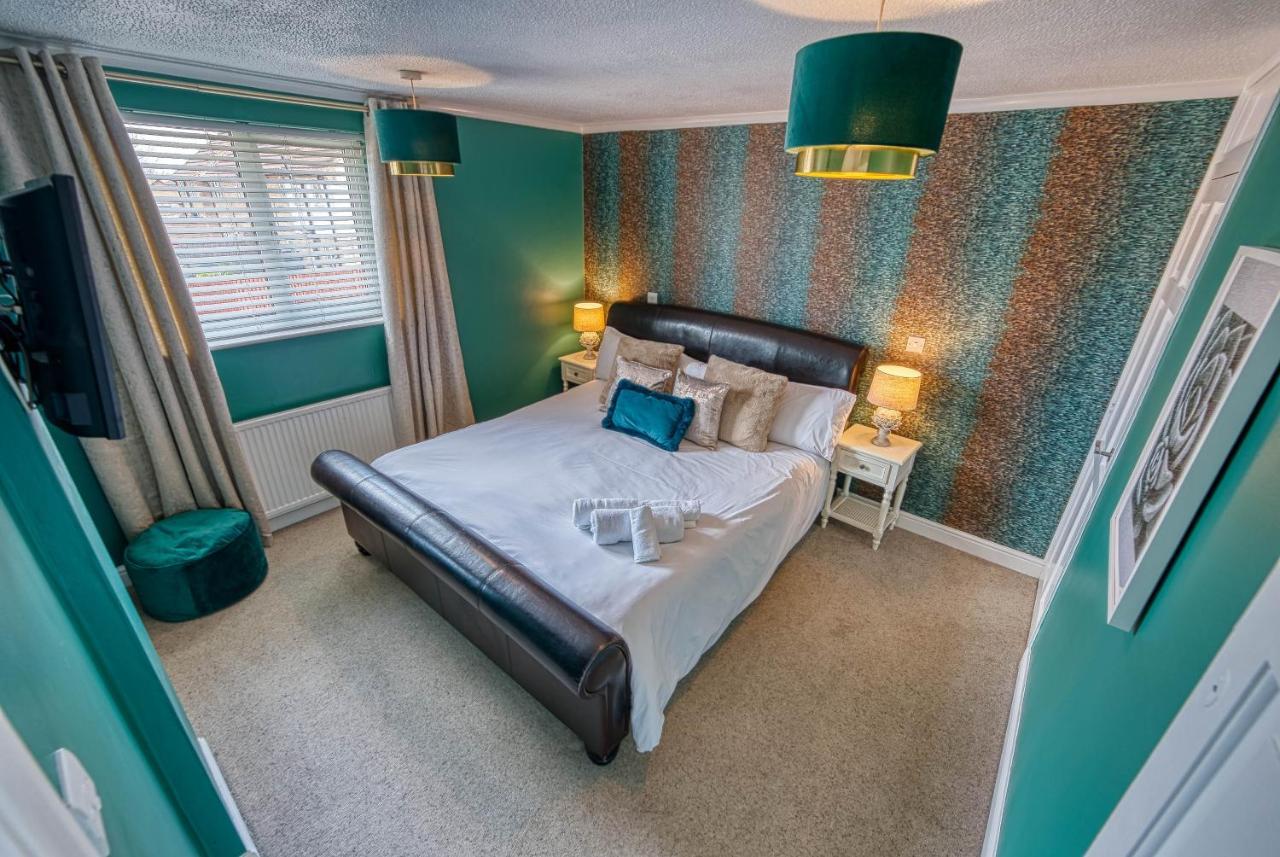 Capri 13 Sa - Contemporary 2 Bedroom House In Loughborough With Free Parking, Close To Loughborough University & M1 Motorway Exterior foto